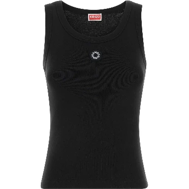 GOTS BOKE FLOWER 2.0 EMBROIDERED TANK TOP