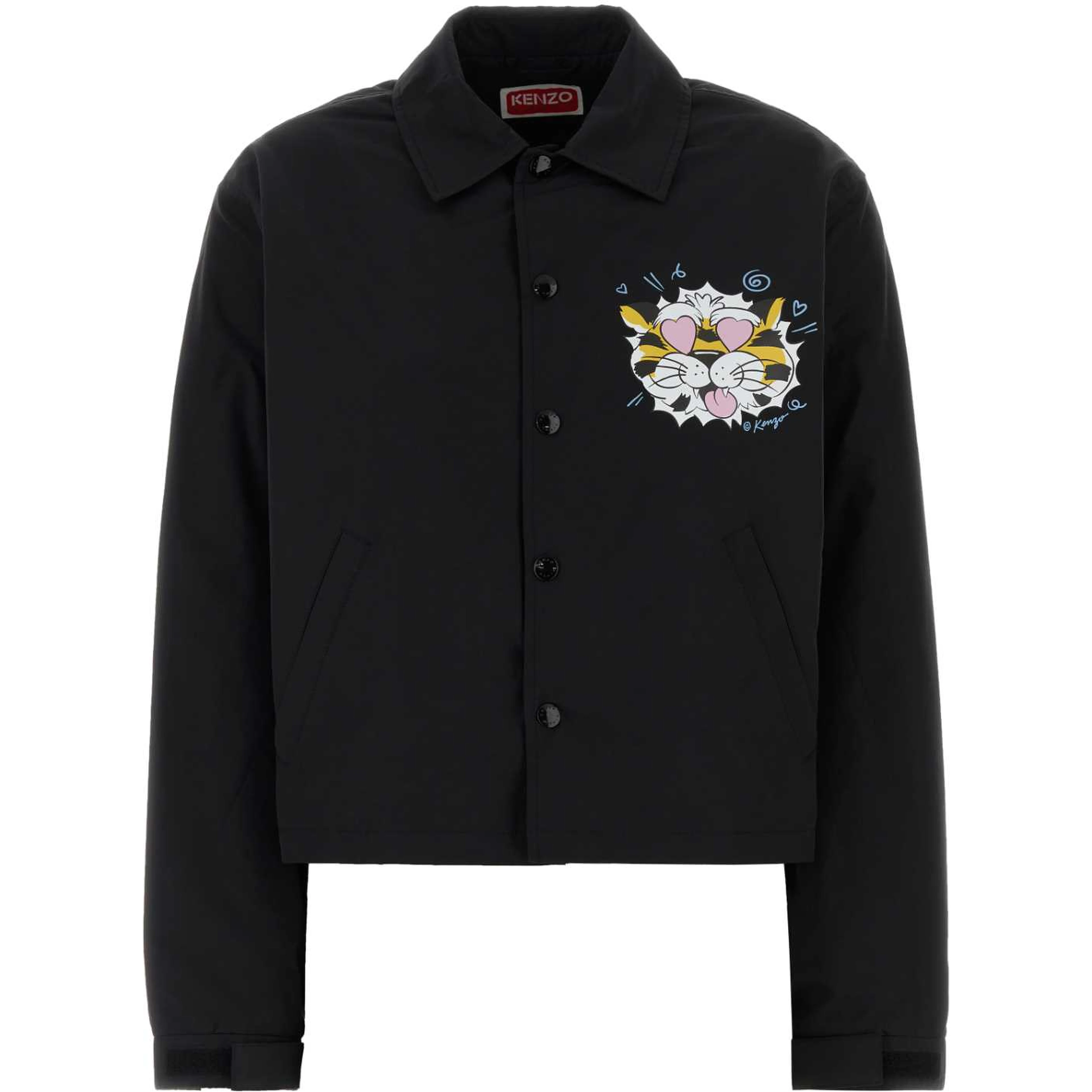 KENZO WILD TIGER NON PADDED COACH JACKET