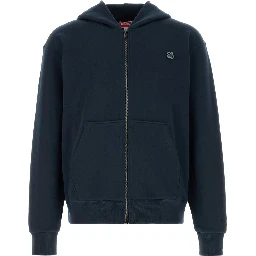 BOKE FLOWER CREST ZIP UP HOODIE