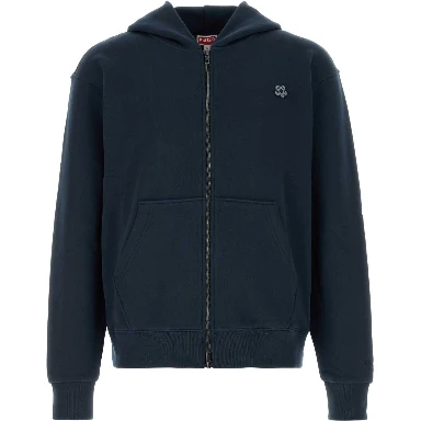 BOKE FLOWER CREST ZIP UP HOODIE
