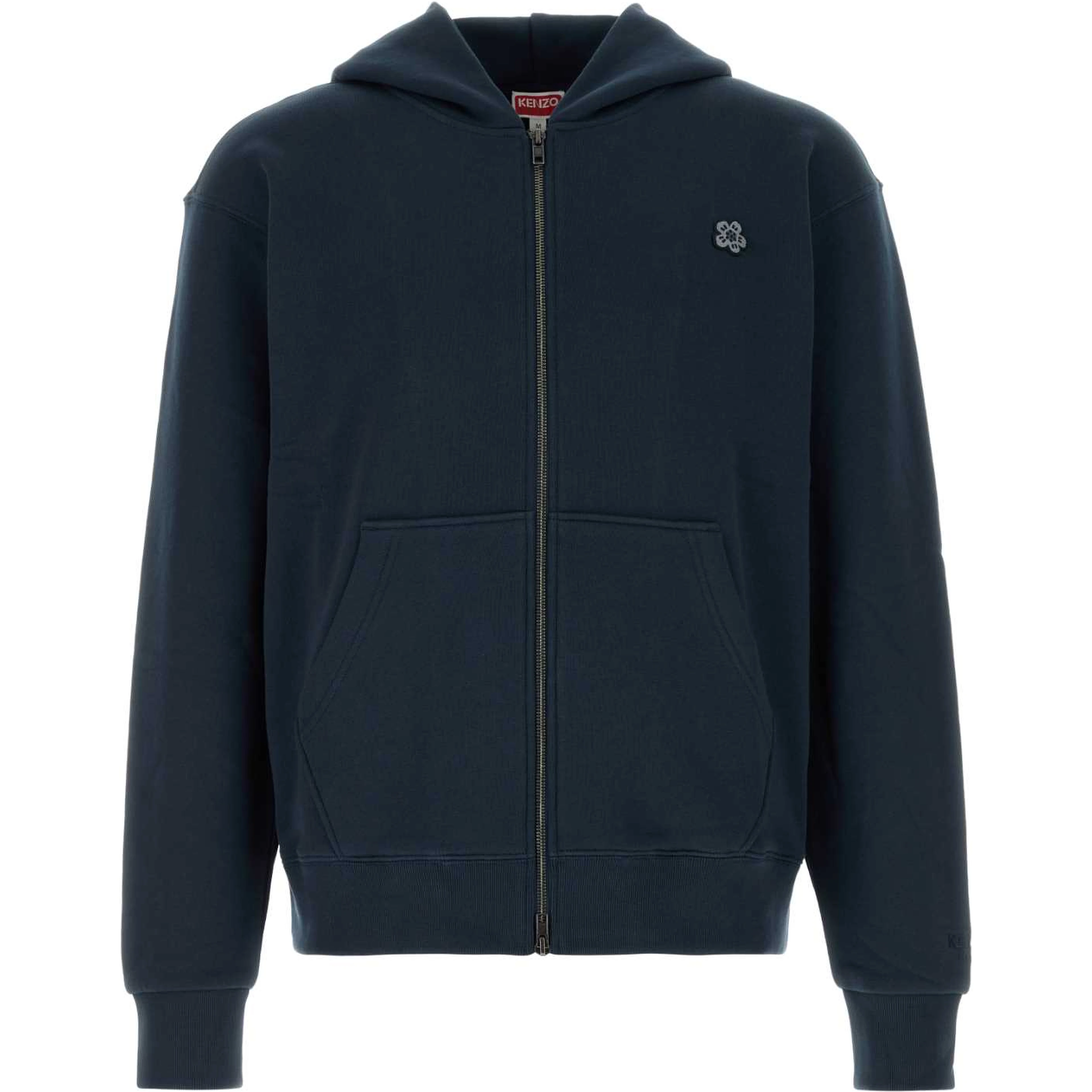 BOKE FLOWER CREST ZIP UP HOODIE