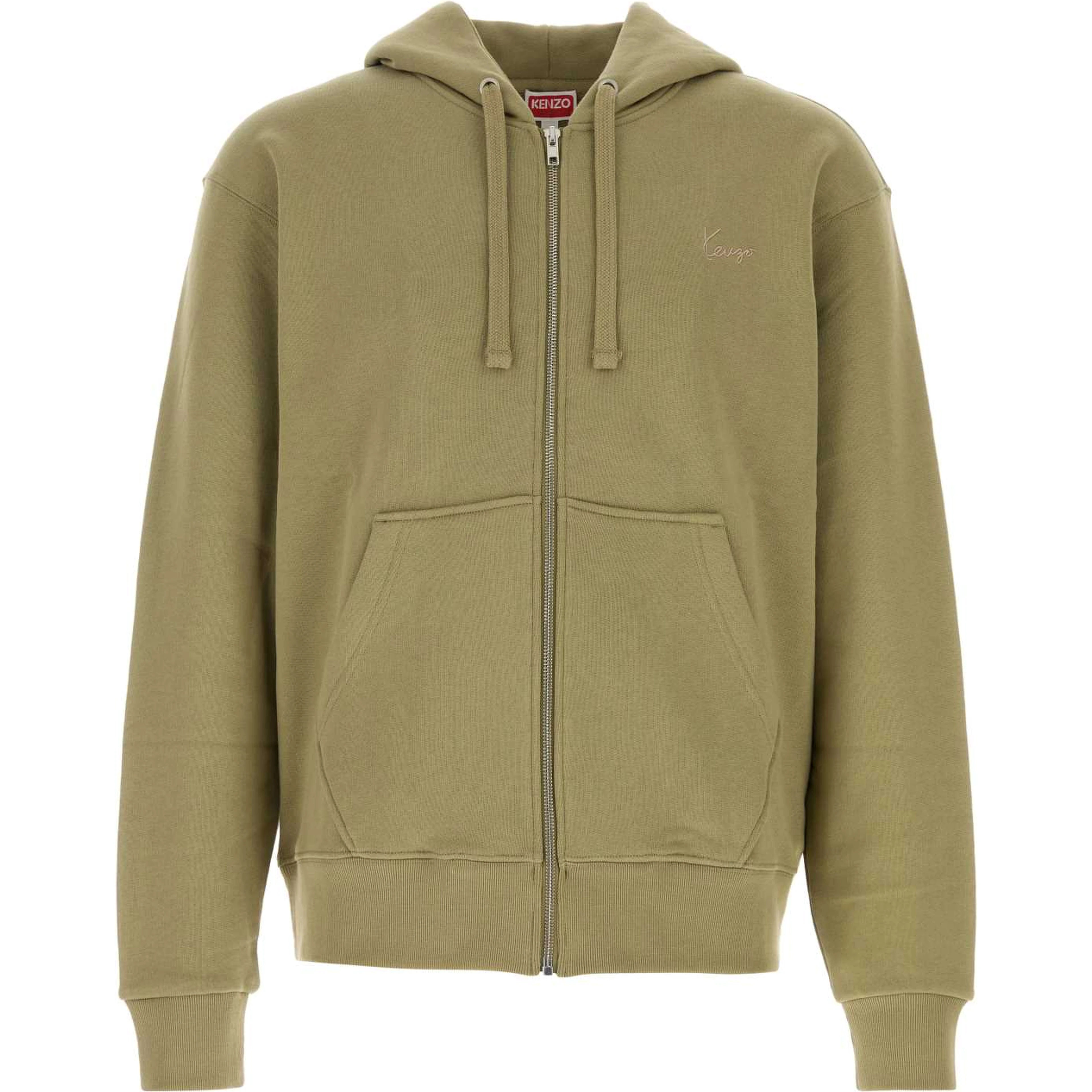 KENZO SIGNATURE CLASSIC ZIP UP HOODIE