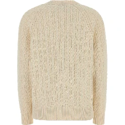 BOKE FLOWER CABLE CREST VNECK CARDIGAN