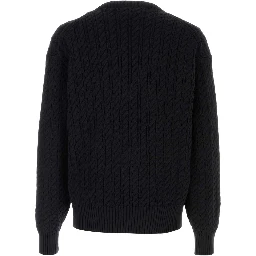 KENZO SIGNATURE CABLE KNIT CARDIGAN