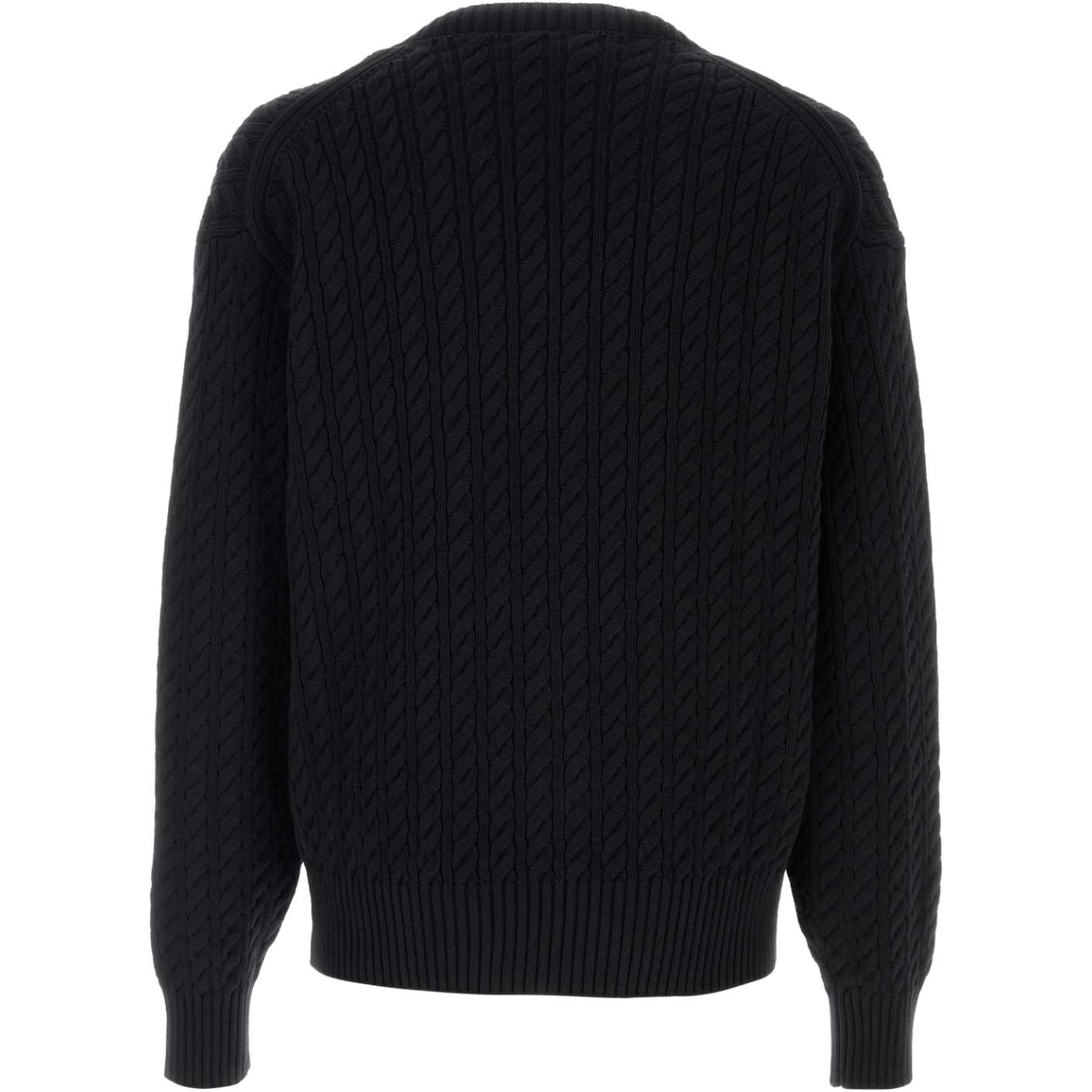KENZO SIGNATURE CABLE KNIT CARDIGAN