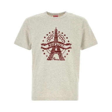 KENZO EIFFEL TOWER DESIGN SLIM T-SHIRT
