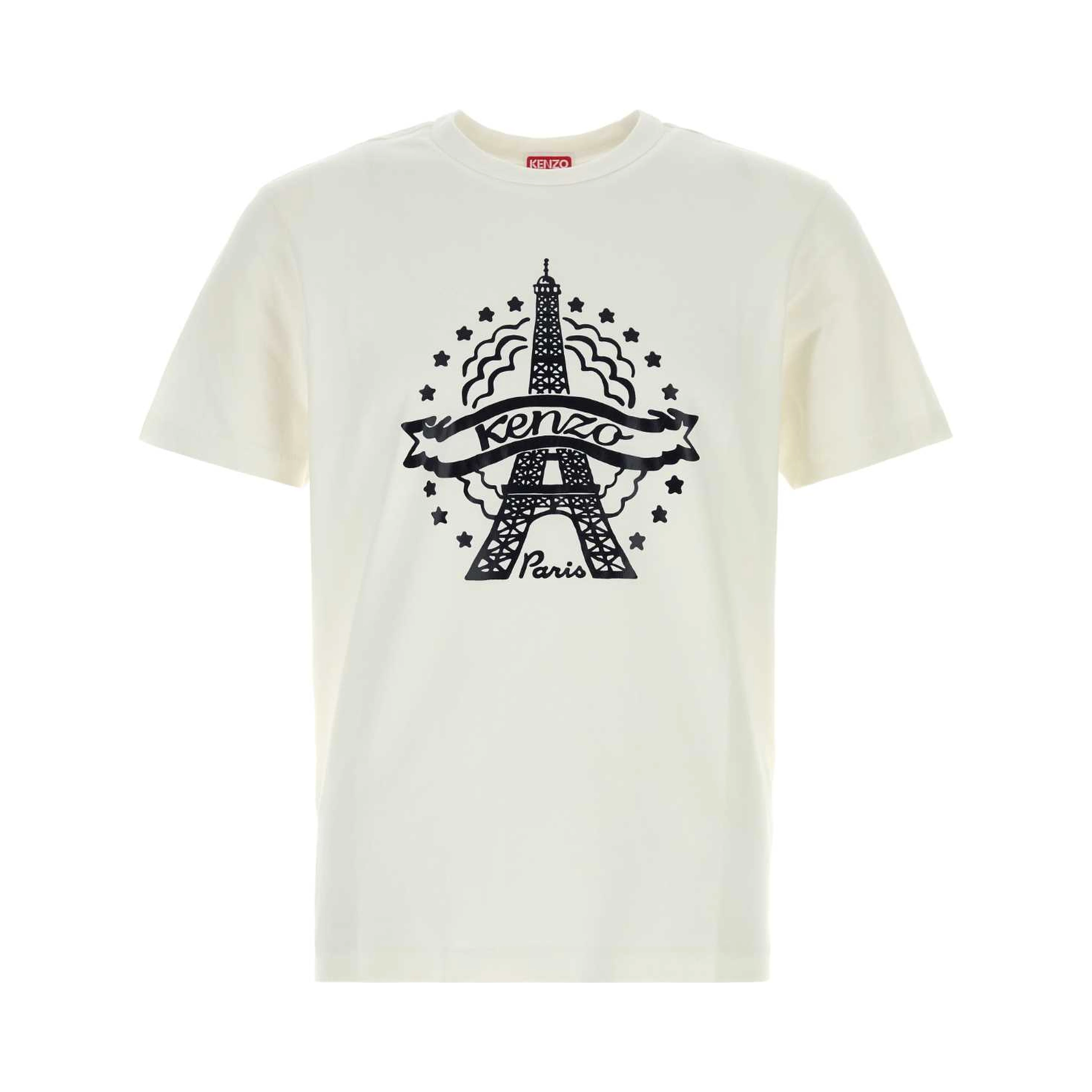 KENZO EIFFEL TOWER DESIGN SLIM T-SHIRT