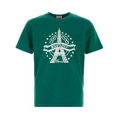 KENZO EIFFEL TOWER DESIGN SLIM T-SHIRT