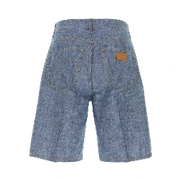 B RELAXED CHAMBRAY BLU WASHED