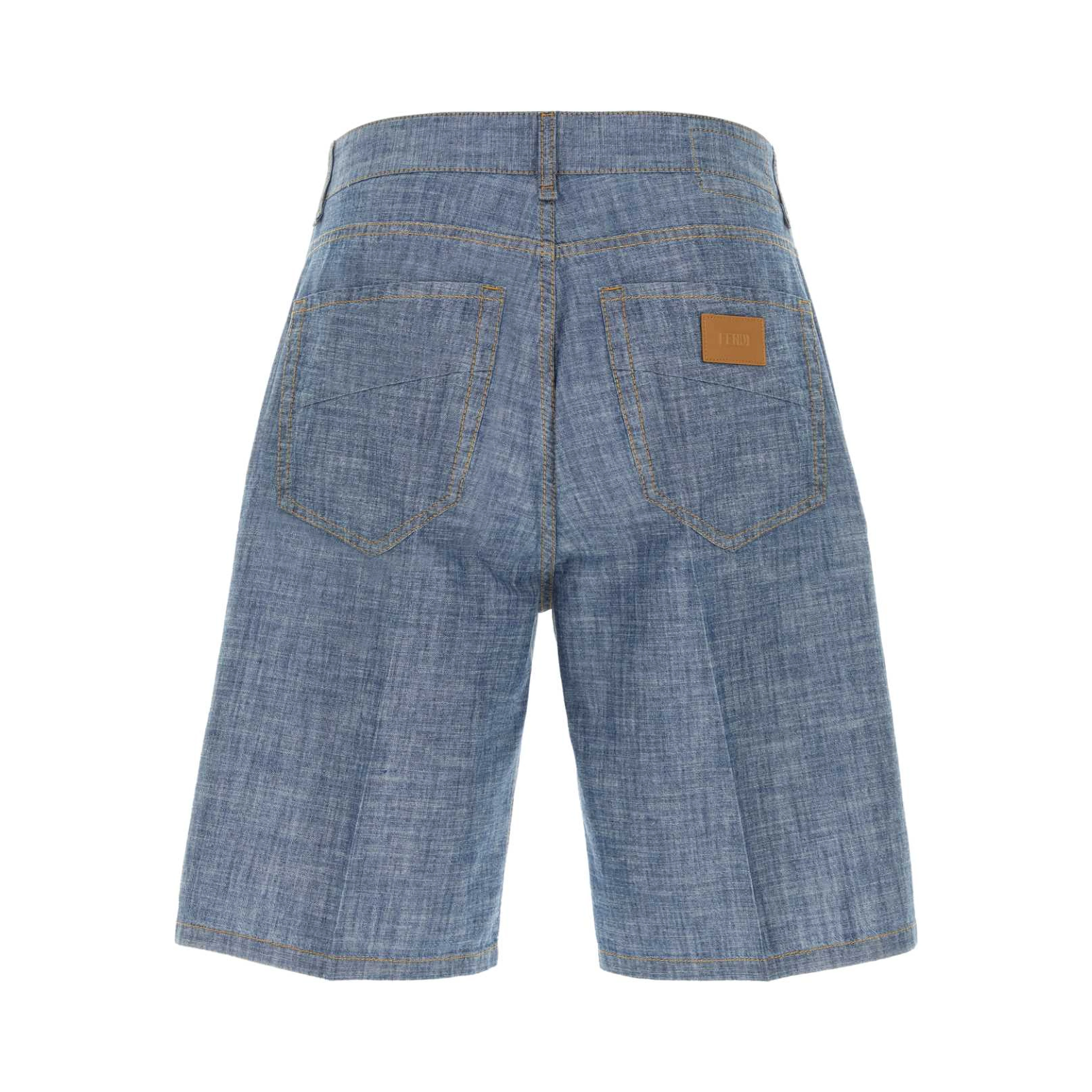 B RELAXED CHAMBRAY BLU WASHED