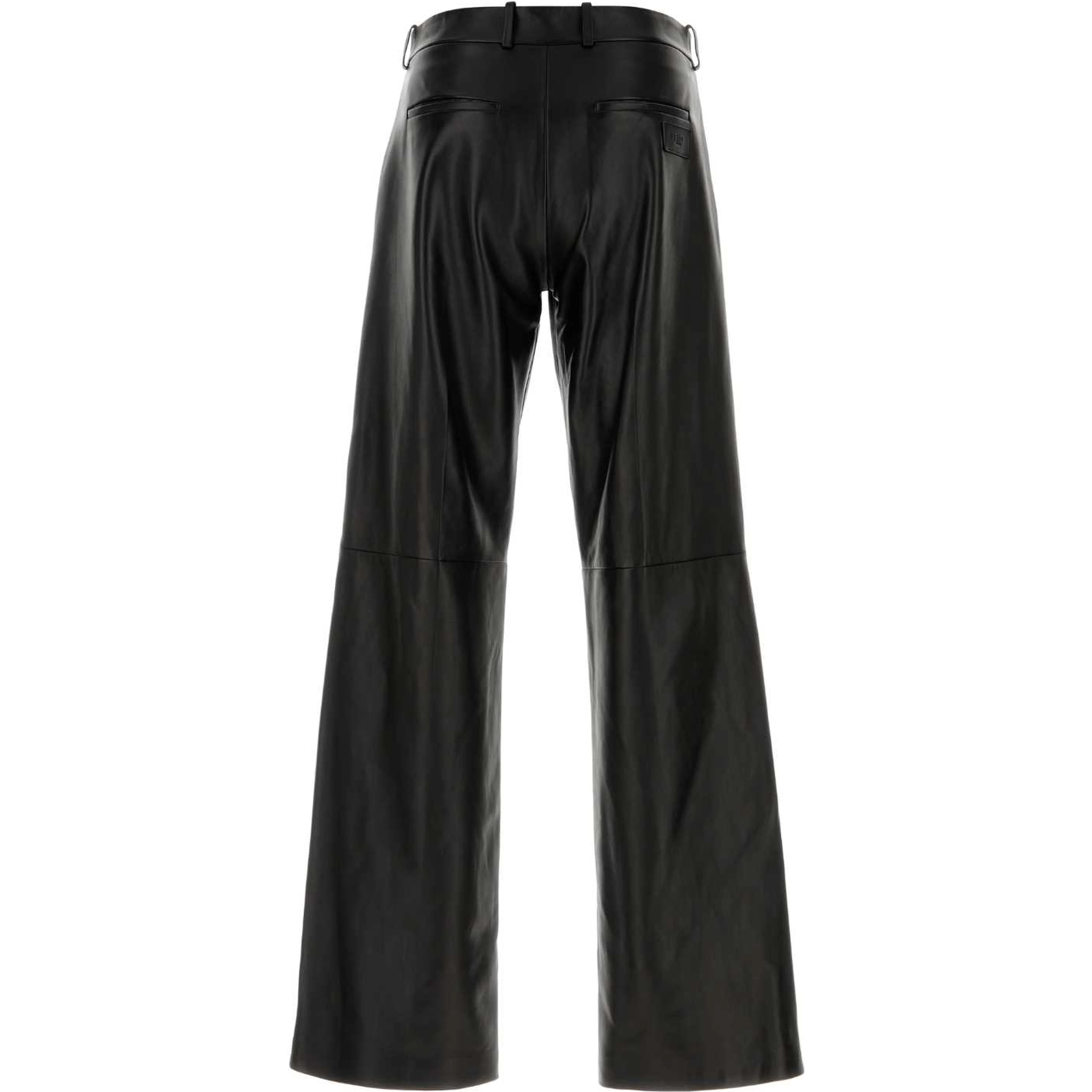 TROUSERS  LEATHER