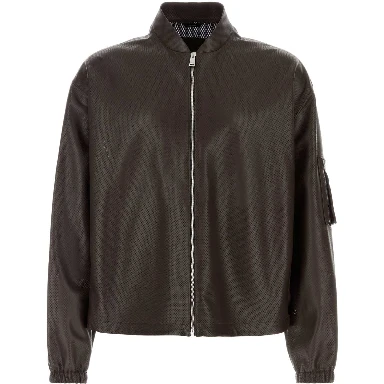BLOUSON MICRO DOTS LEATHER
