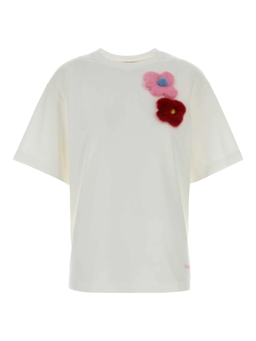TSHIRT PADDED FLOWERS