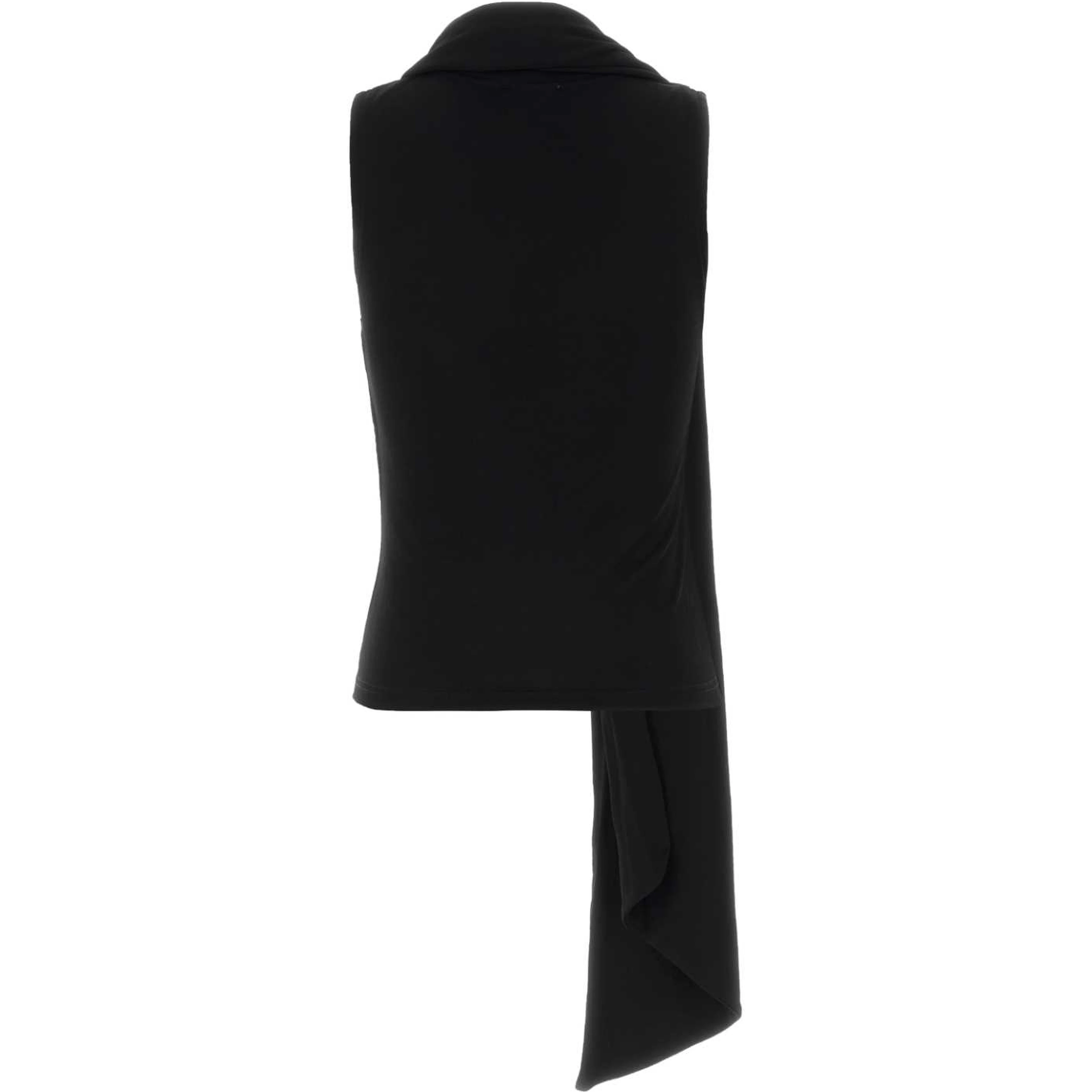 SLEEVELESS LAVALLIERE TOP