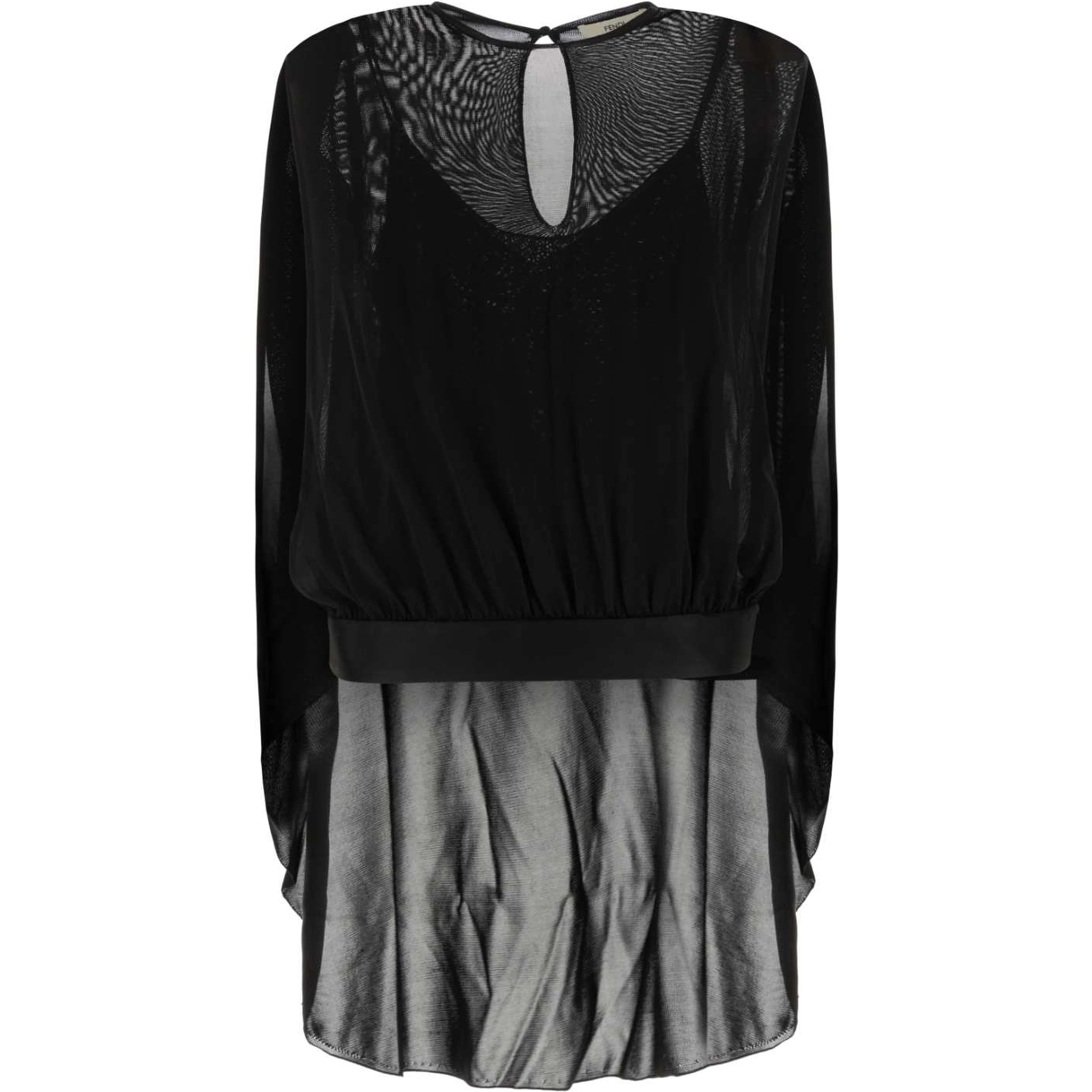 TOP EVENING SILK+SATIN