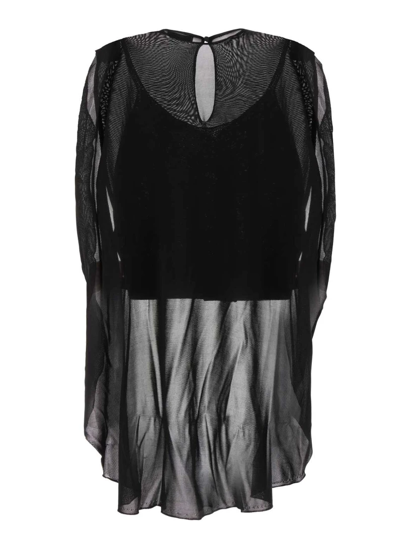 TOP EVENING SILK+SATIN