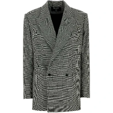 PRINCE OF WALES JACQUARD LOOSE JACKET