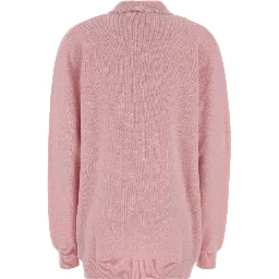 V-NECK ECO-CASHMERE LOOSE FIT CARDIGAN