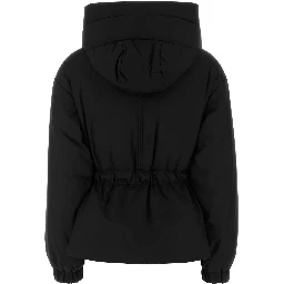 PIUMINO CON CINTURA IN VITA E CAPPUCCIO