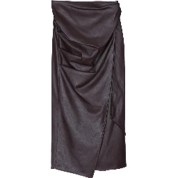 GONNA LONGUETTE ECO PELLE