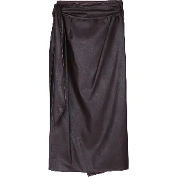 GONNA LONGUETTE ECO PELLE