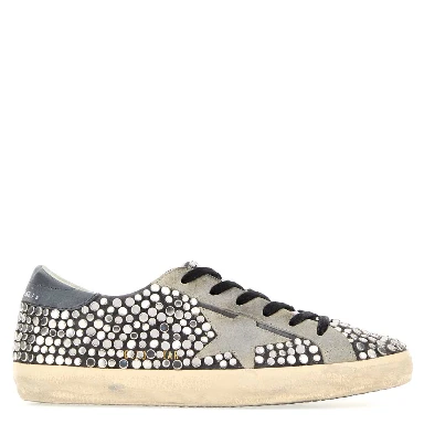 SUPER-STAR NABUK UPPER WITH STUDS SUEDE STAR NABUK
