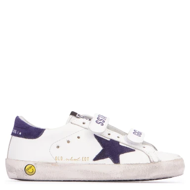 OLD SCHOOL LEATHER UPPER SUEDE STAR AND HEEL