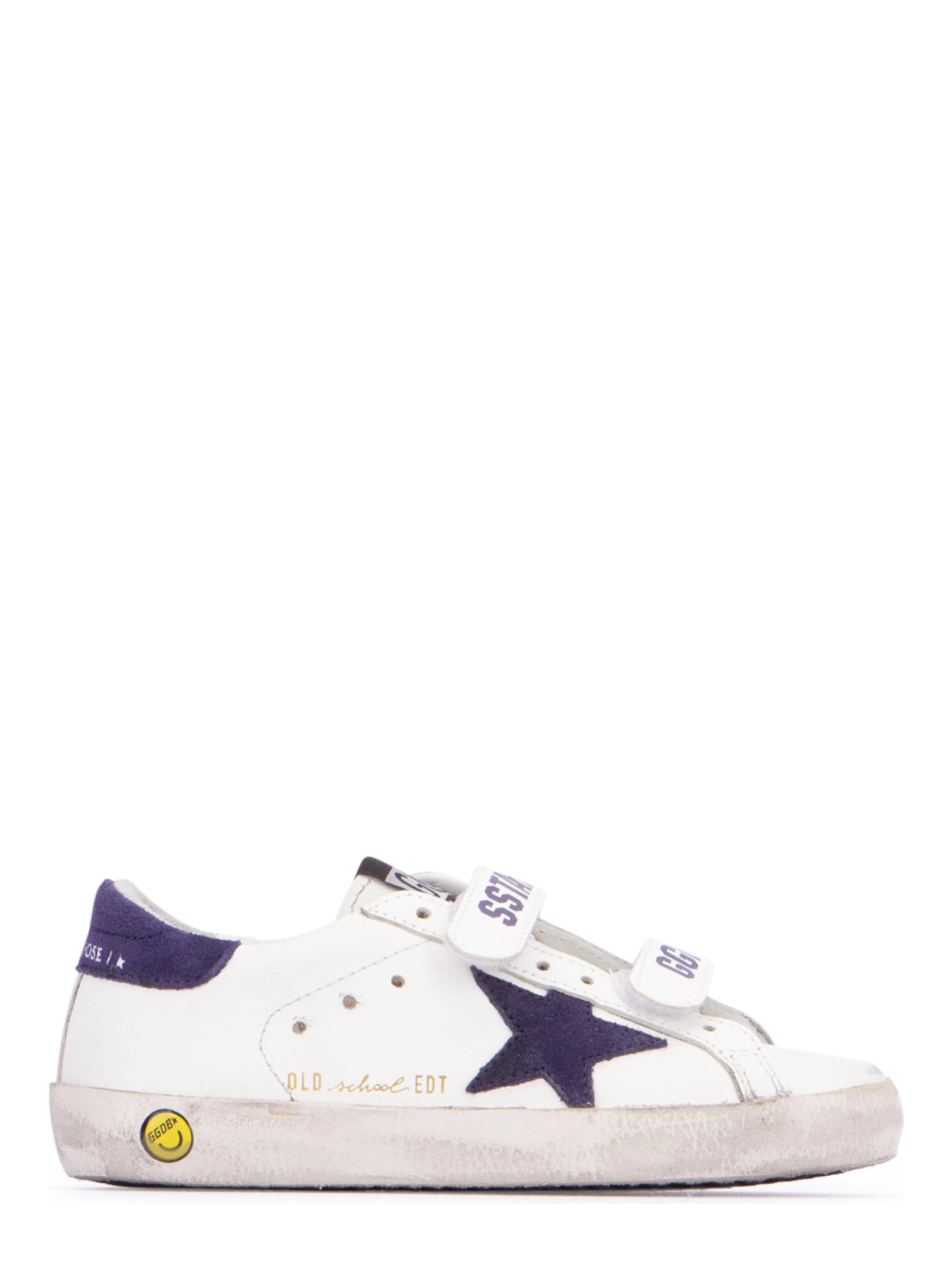 OLD SCHOOL LEATHER UPPER SUEDE STAR AND HEEL