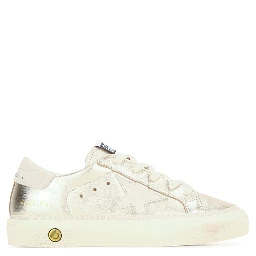 MAY LAMINATED UPPER SUEDE STAR AND HEEL