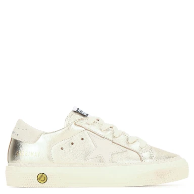 MAY LAMINATED UPPER SUEDE STAR AND HEEL