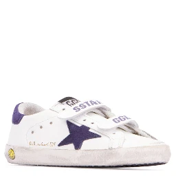 OLD SCHOOL LEATHER UPPER SUEDE STAR AND HEEL