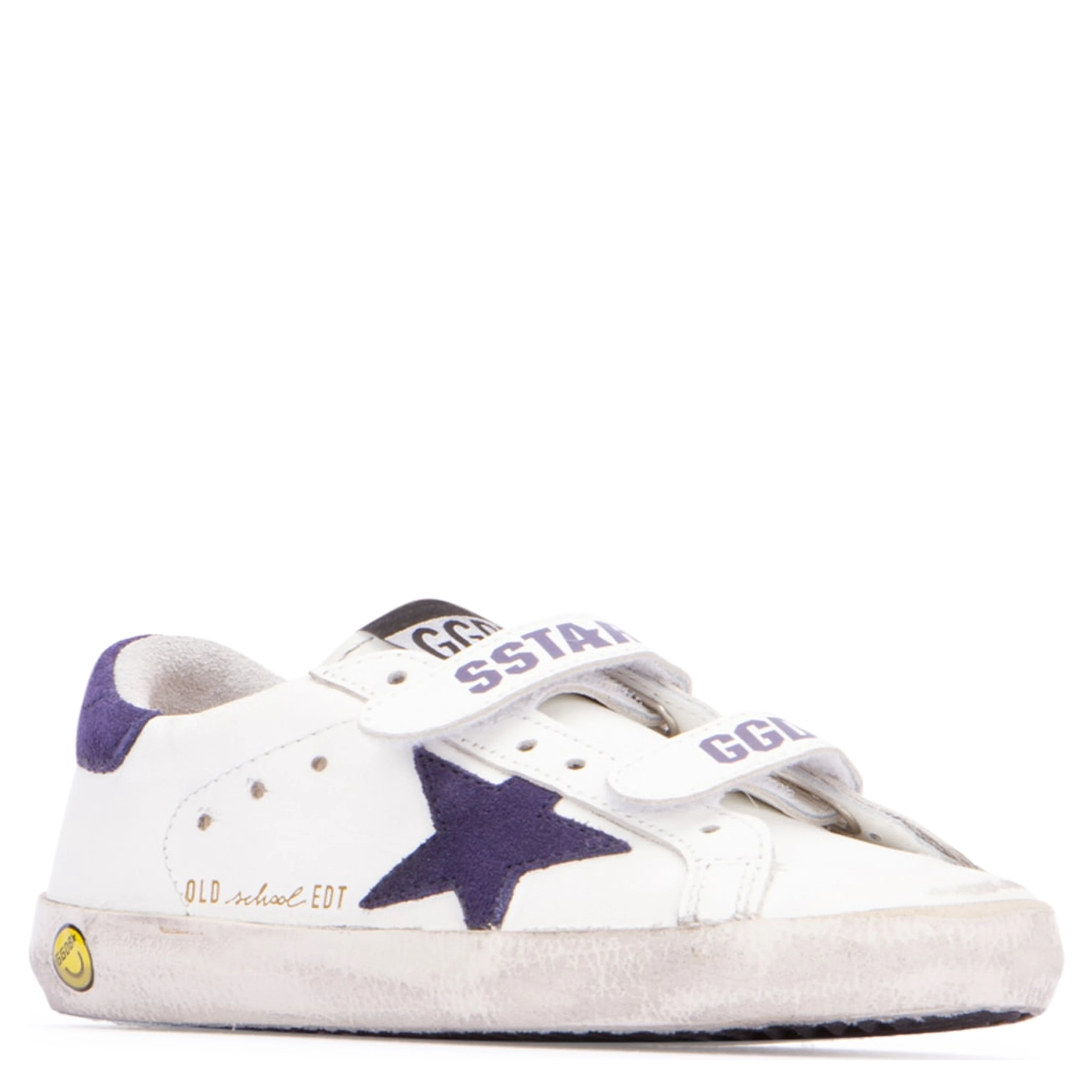 OLD SCHOOL LEATHER UPPER SUEDE STAR AND HEEL
