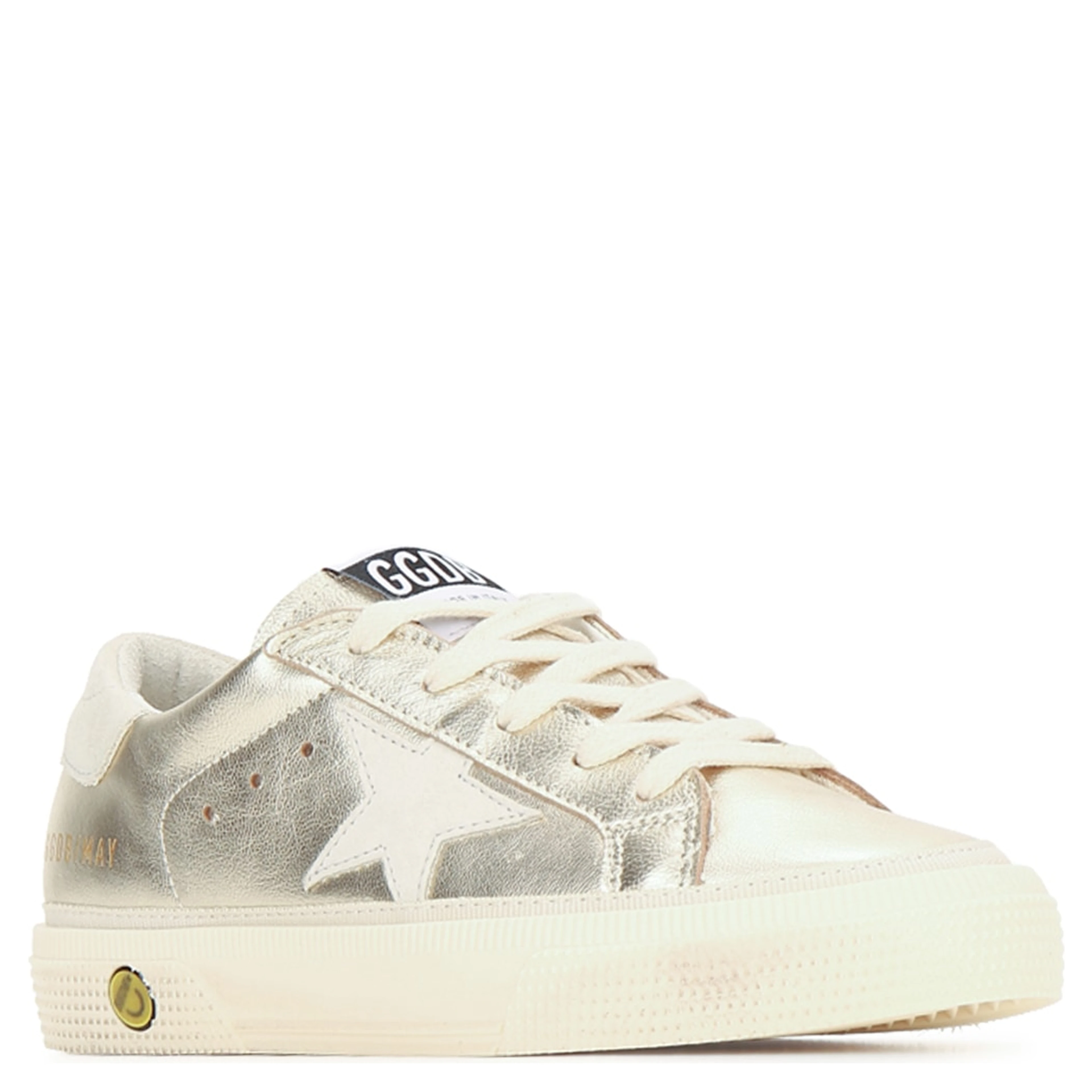 MAY LAMINATED UPPER SUEDE STAR AND HEEL