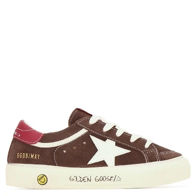 MAY SUEDE UPPER AND TOE LEATHER STAR AND HEEL SIGN