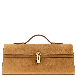 SLIM SYMMETRY POCHETTE IN SUEDE