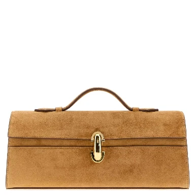 SLIM SYMMETRY POCHETTE IN SUEDE