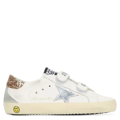 OLD SCHOOL LEATHER UPPER LAMINATED STAR GLITTER HE