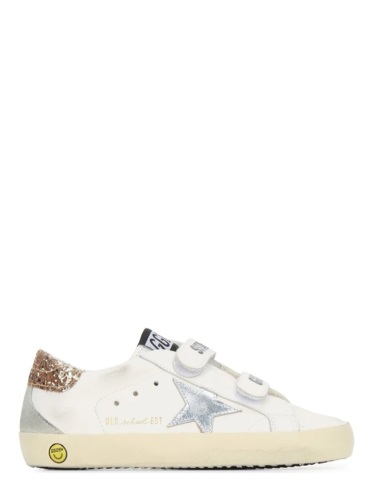 OLD SCHOOL LEATHER UPPER LAMINATED STAR GLITTER HE