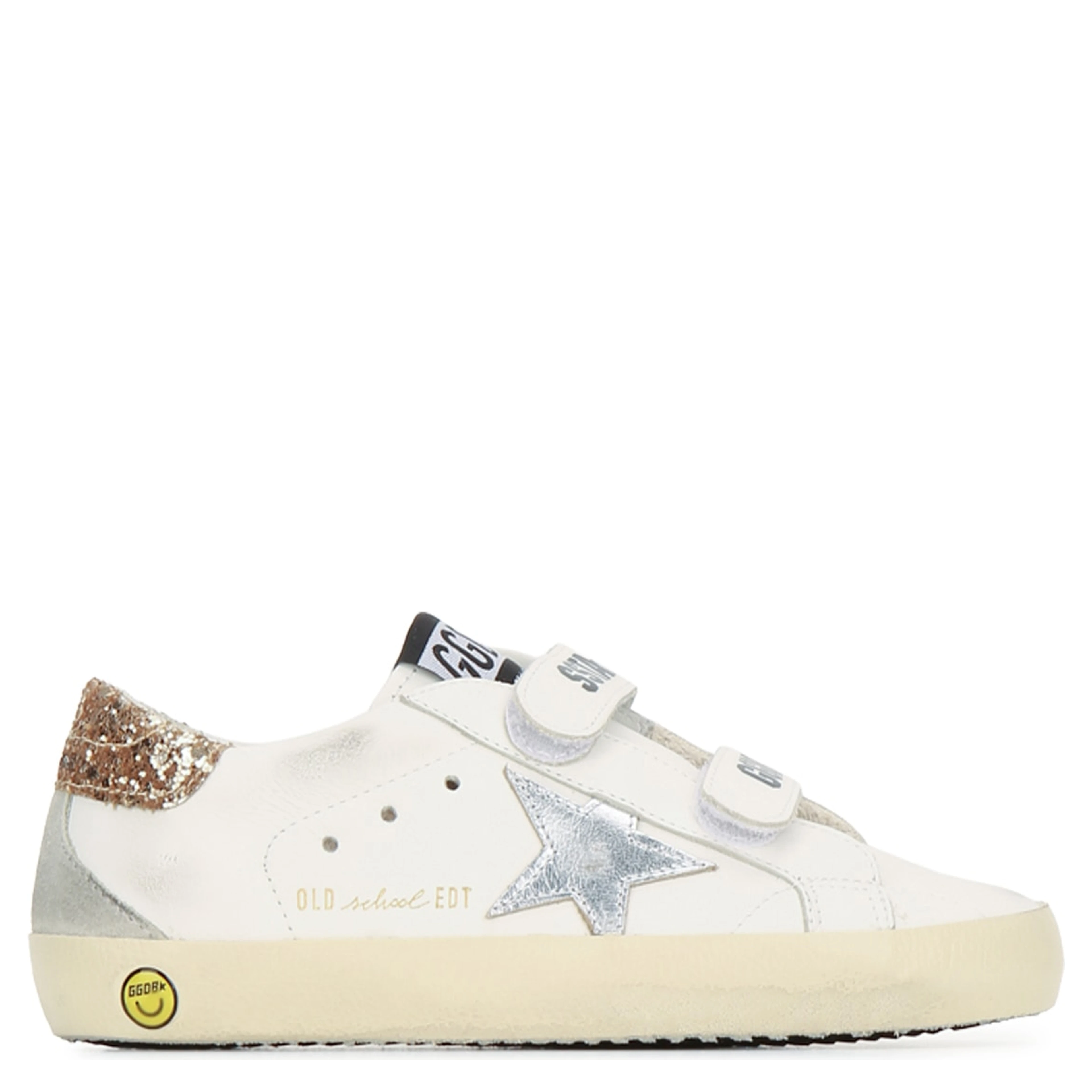 OLD SCHOOL LEATHER UPPER LAMINATED STAR GLITTER HE