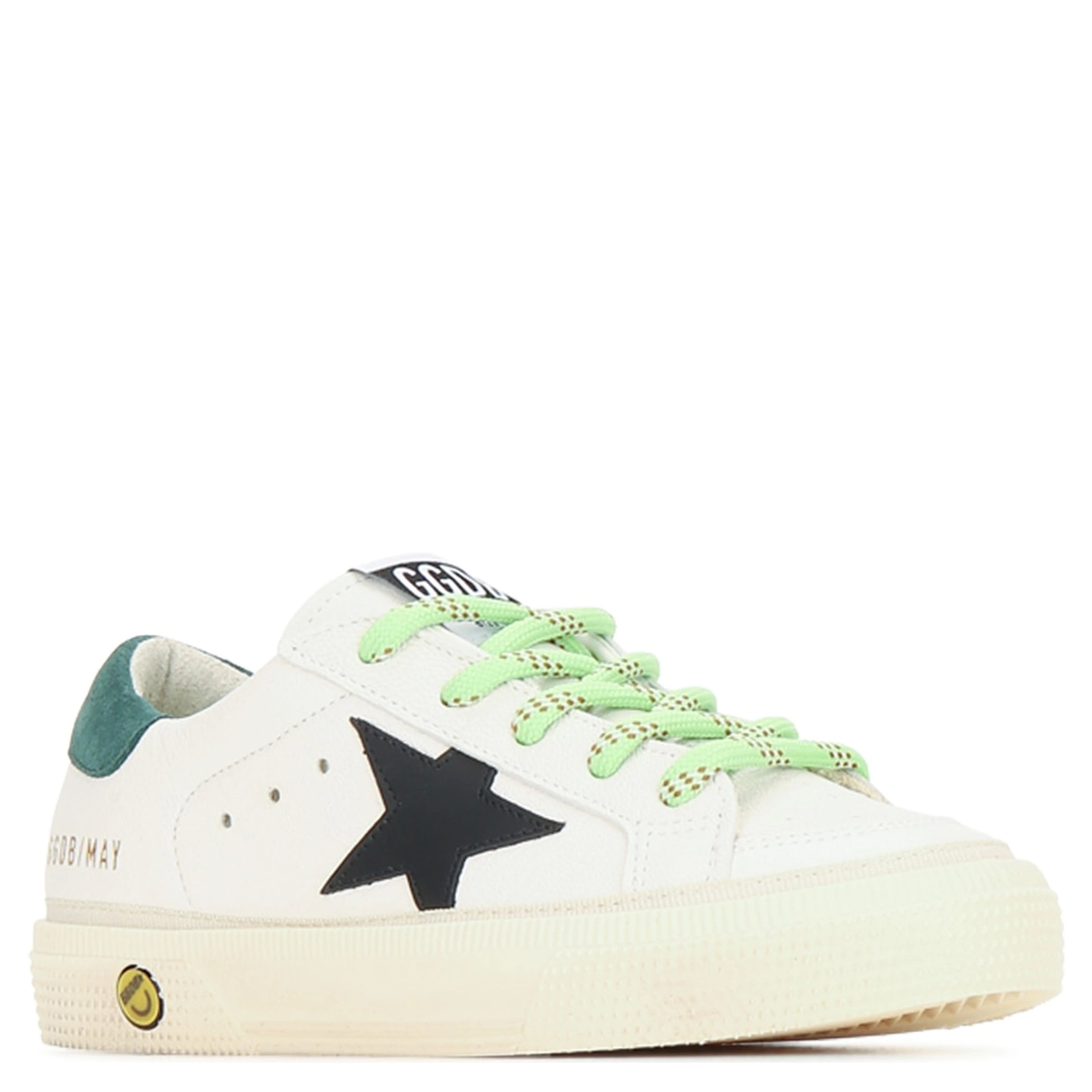 MAY NAPPA UPPER TOE AND TONGUE LEATHER STAR SUEDE