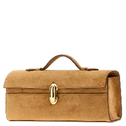 SLIM SYMMETRY POCHETTE IN SUEDE