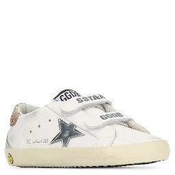 OLD SCHOOL LEATHER UPPER LAMINATED STAR GLITTER HE