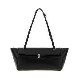 TRAPEZE SHOULDER IN SMOOTH CALF LEATHER