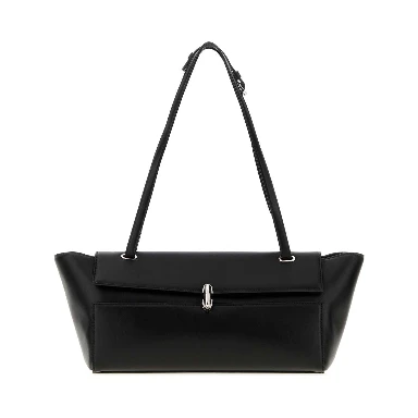 TRAPEZE SHOULDER IN SMOOTH CALF LEATHER