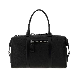 SOFT GRAIN LEATHER BUCKLEY HOLDALL