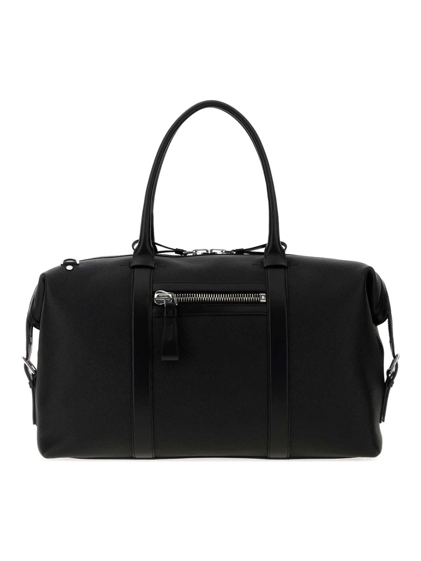 SOFT GRAIN LEATHER BUCKLEY HOLDALL