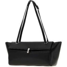 TRAPEZE SHOULDER IN SMOOTH CALF LEATHER