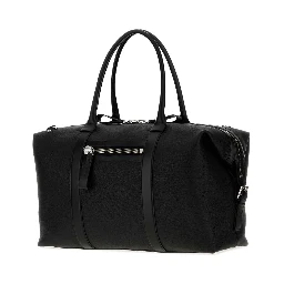 SOFT GRAIN LEATHER BUCKLEY HOLDALL