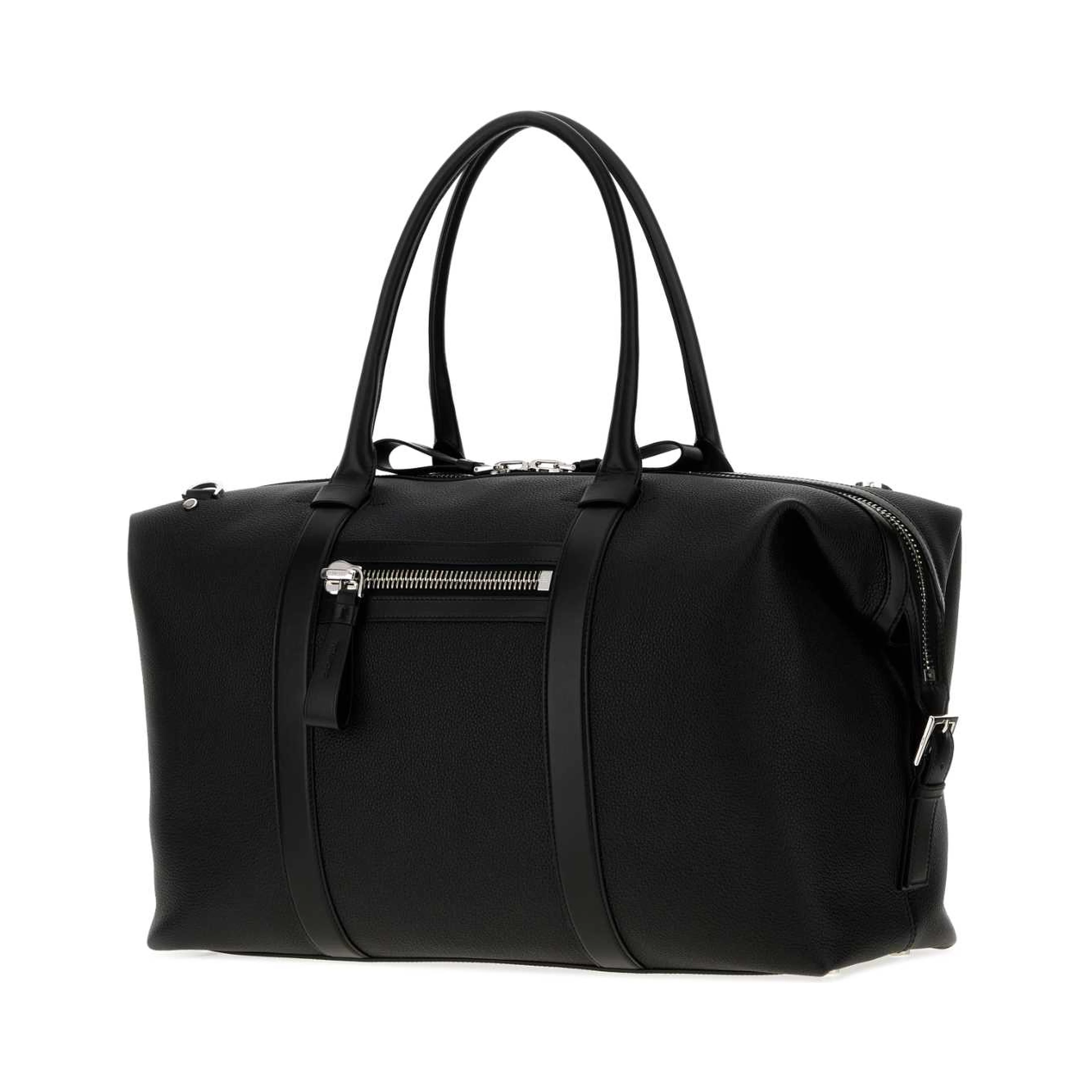 SOFT GRAIN LEATHER BUCKLEY HOLDALL