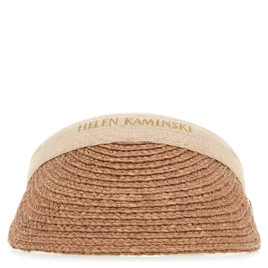 BIANCA 8 RAFFIA LOGO VISOR